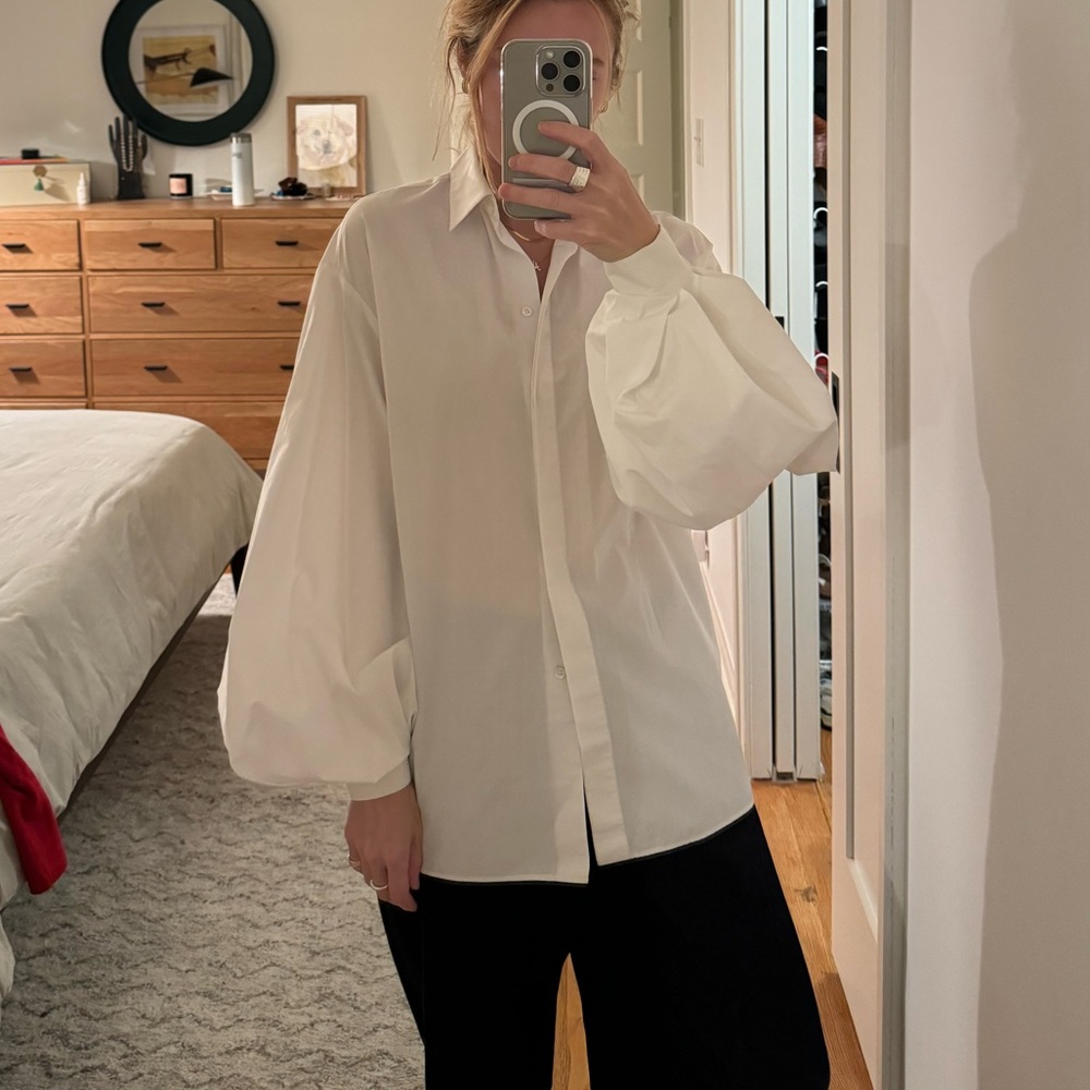 Francoise Paris Puff Sleeve Blouse